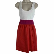 Express Tank Dress Women's Size 4 Sleeveless Scoop Neck Fit & Flare Side Pockets