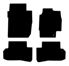 FITS NISSAN CUBE 2003 TO 2008 FULLY TAILORED BLACK CAR FLOOR MATS SET (1 CLIP)