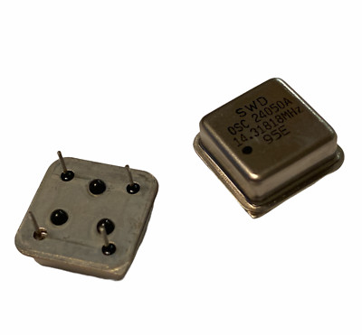 1 PCs Crystal Clock Oscillator 14.3181 MHz 14.3181MHz DIP THROUGH HOLE ORIGINAL