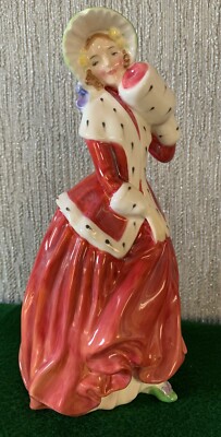 ROYAL DOULTON CHINA LADY FIGUR PUPPE CHRISTMAS MORN MODEL No HN 1992 TOP