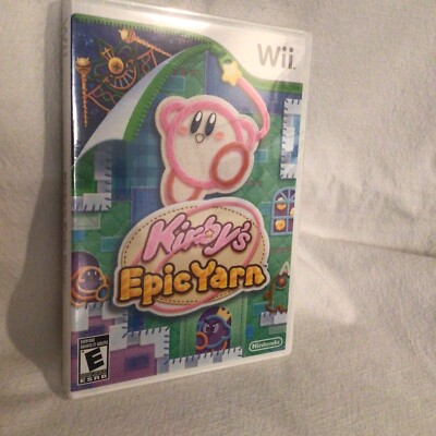 Kirby's Epic Yarn (Nintendo Wii, 2010) SEALED
