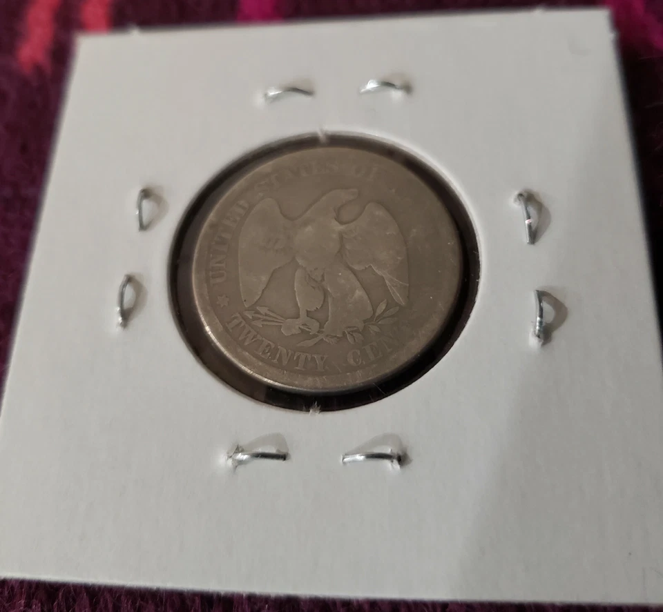 1875-P Liberty Seated Twenty Cent piece - Image 2 of 2