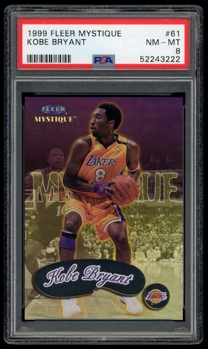 1999-00 Fleer Mystique Base Kobe Bryant 61 PSA 8