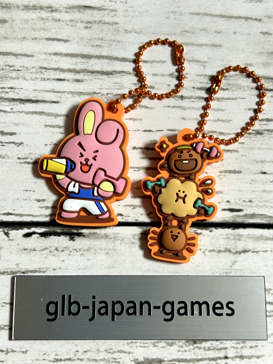 K-POP・アジア BTS bt21 cooky shooky BTS Candy Toy Keychain Cooky Shooky Bt21 Training Plump