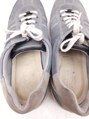 Ecco Mens Chandler Casual Sneakers Shoes Gray Leather Size 46 EU - 12-12.5 US Ecco Mens Chandler Casual Sneakers Shoes Gray Leather Size  main image 3