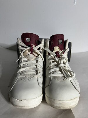 2015 Nike Air Jordan 6 Retro Maroon Size 11.5 OG VI 384664 