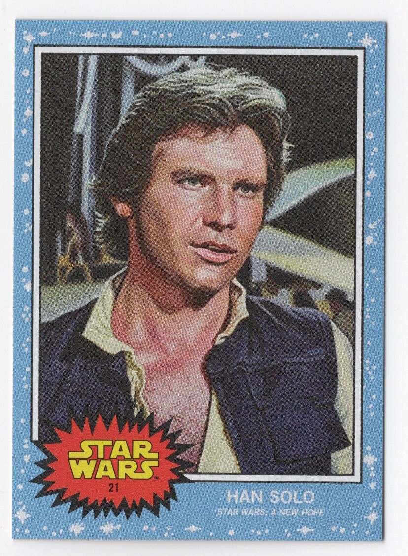 Han Solo 2019 Topps Star Wars Living Set Card A New Hope #21