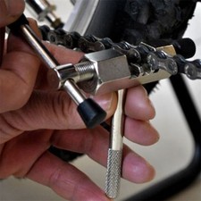 US Ship Cycling Bicycle Steel Chain Breaker Splitter Cutter Repair Tool Silver