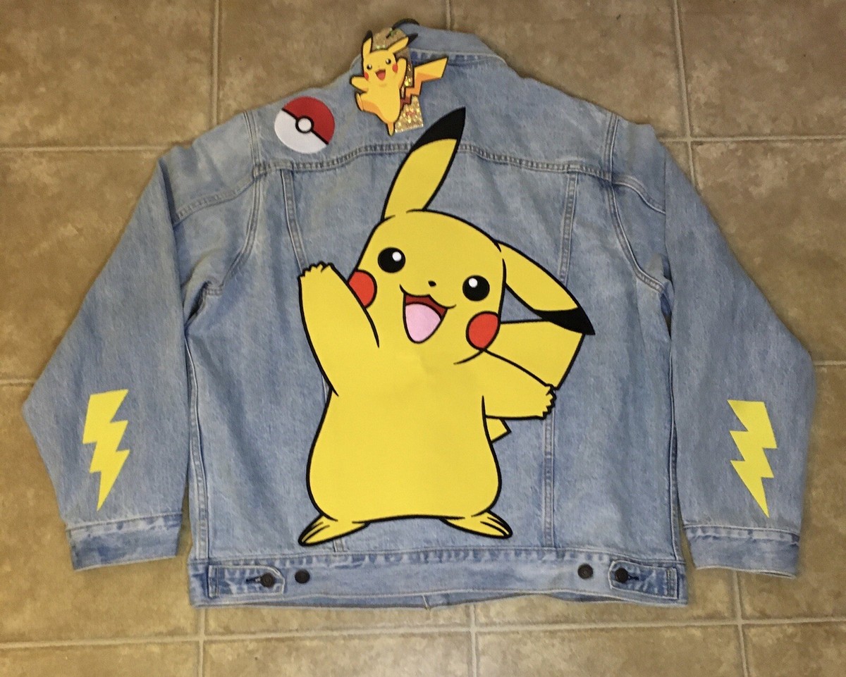 Levis X Pokemon 25th Anniversary Embroidered Vintage Fit Levis X Pokemon 25th Anniversary Embroidered Vintage Fit