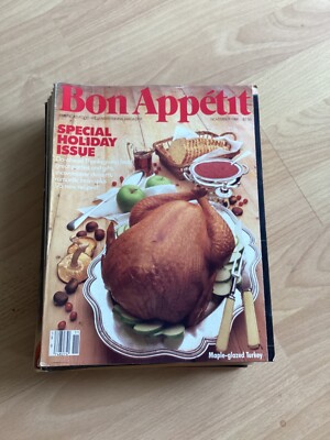 Vintage BON APETITE Magazines 1986 Lot of 11/12 