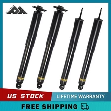 4PC Front & Rear Shock Absorber for 2007-2017 Jeep Wrangler 4WD 2018 Wrangler JK