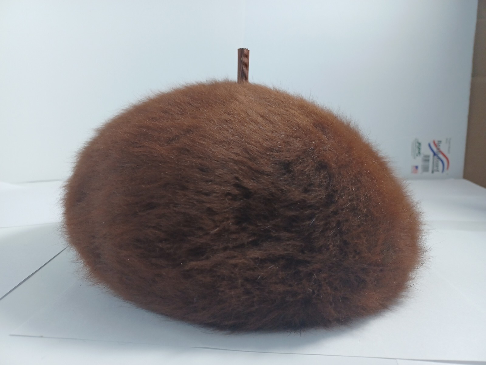 Rare Vintage Authentic KANGOL  Beret Brown Made in United Kingdom image 5