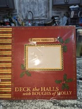 Merry Memories Deck the Halls Christmas Scrapbook New Sealed Stickers 20 Pages