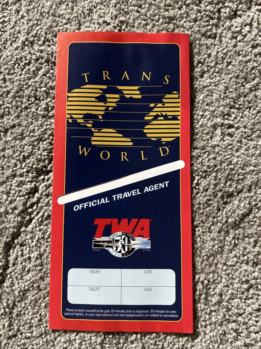 ジャケット・アウター Twa TWA Vintage Ticket Jacket - 1996 * Never Used! | eBay