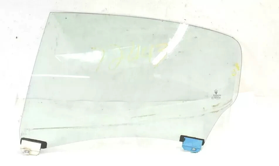 03-13 Maserati Quattroporte M139 Rear Left Side Door Window Glass OEM