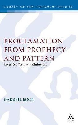 Proclamation from Prophecy and Pattern - 9781850750000
