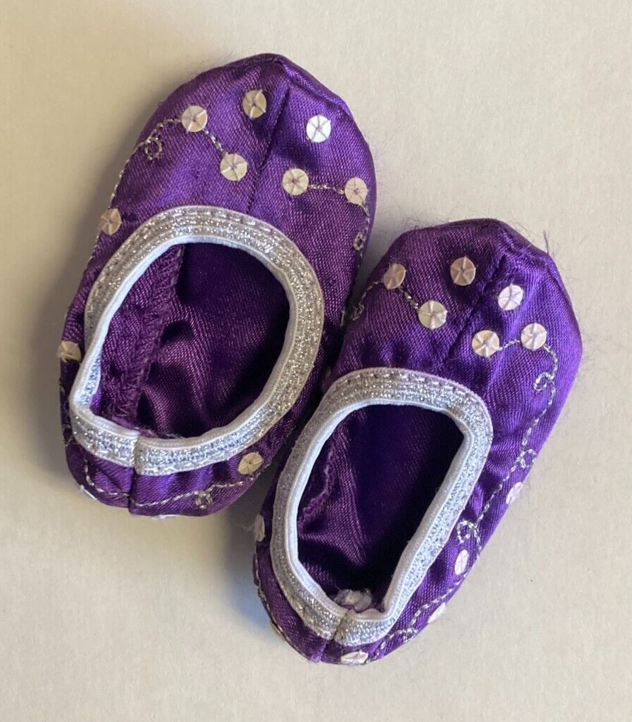 SAOLA American Girl DOLL Paisley Print PJ’s SET RASO GENIO PANTOFOLE SCARPE SOLO 2005