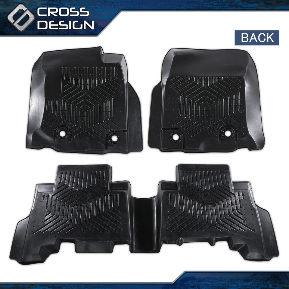 Tapetes forros TPE 3D aptos para Toyota 4Runner Lexus GX460 2013-24 todo tipo de clima Foto 4 de 4