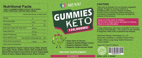 KETO BHB Gummies PURE Ketone FAT BURNER Advanced Weight Loss Diet Pills Ketosis - Picture 12 of 14