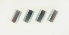 4 Pack 1/2-20 X 1-1/4" Long Fine Thread Hex Coupling Nut with Zinc Plate