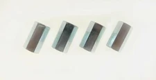 4 Pack 1/2-20 X 1-1/4" Long Fine Thread Hex Coupling Nut with Zinc Plate