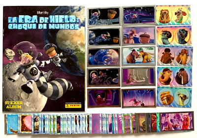 2016 ALBUM ICE AGE Collision Course PANINI + Full Set 176/176 - La