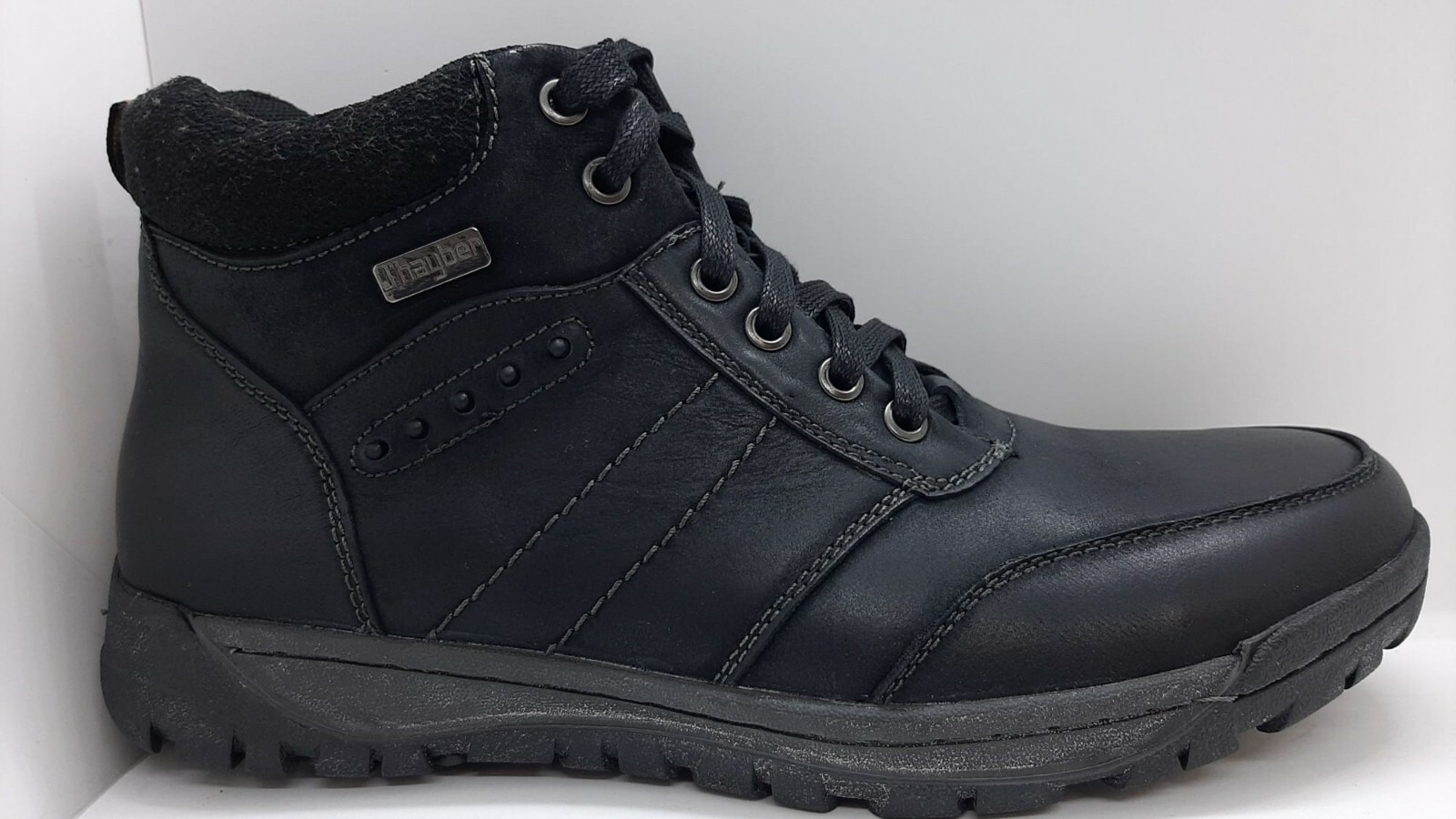 jhayber modelo 59185 color negra de piel  numeros 41 y 45