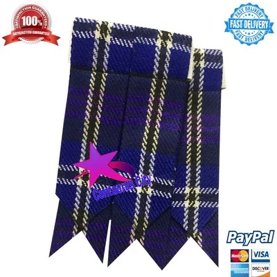 CC Highland Kilt Sock Flashes Heritage of Scotland/Scottish Kilt Hose Flashes/kilt