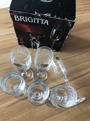 Bohemia Brigitta Sherrygläser 6 Stück in OVP
