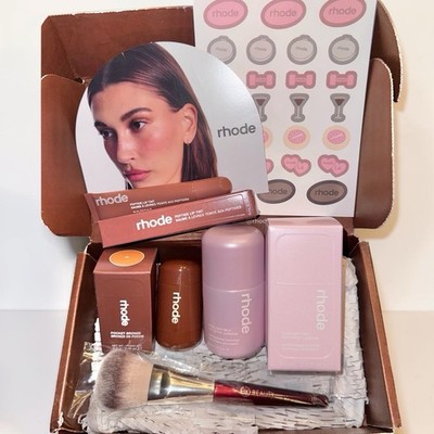 rhode Summer 2026 Macadamia Lip | Highlight Milk 01 | Pocket Bronze | BK Brush