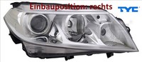 Tyc 20-16045-05-2 Hauptscheinwerfer Rechts Scheinwerfer Frontscheinwerfer