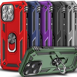 Pour iPhone 16 Pro Max étui 15 14 13 12 11 Couverture téléphonique antichoc + Verre d'écran