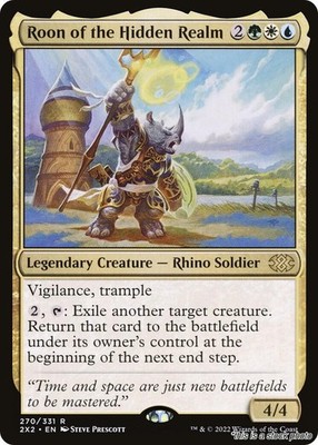 MTG Roon of the Hidden Realm Card #270 Double Masters 2022 LP Magic