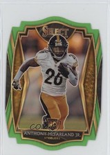 2020 Select Premier Level Neon Green Prizm Die-Cut Anthony McFarland Jr 17wc
