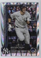 2025 Topps Chrome Update Rookie Debut RayWave Refractor Ben Rice Rookie RC