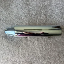 2016 HARLEY DAVIDSON DYNA FXDB STREETBOB OEM CHROME MUFFLER HEAT SHIELD 65463-00
