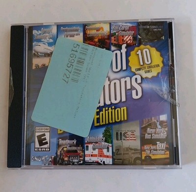 World Of Simulators: Deluxe Edition - 10 Games In 1 (USED)