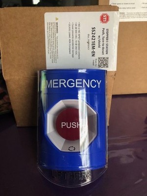 Safety Technology International Ss2421em-En stop station Push Button turn rest