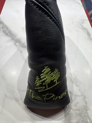 Rare The Pines Country Club, WV Putter Headcover Golf blade Head cover PRG