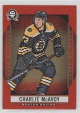 2018-19 O-Pee-Chee Coast to Coast Canadian Tire Red Charlie McAvoy #72 0h7n