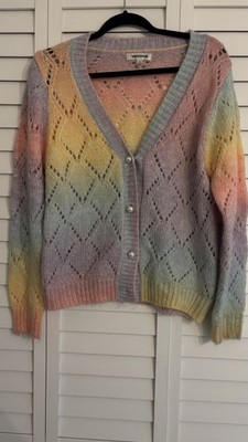 Vigoss Rainbow Pastel Cardigan