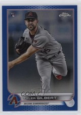 2022 Topps Chrome Blue Refractor 57/150 Tyler Gilbert #65 0l44