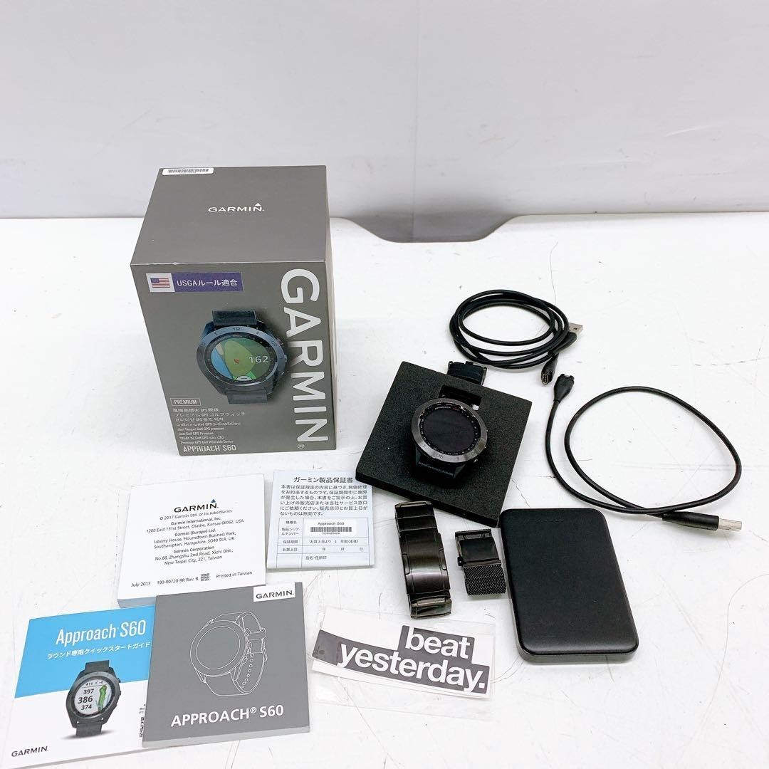 2AAM013 ガーミン GARMIN Approach S60 PREMIUM Garmin Approach S60 Premium GPS Watch - GolfOnline