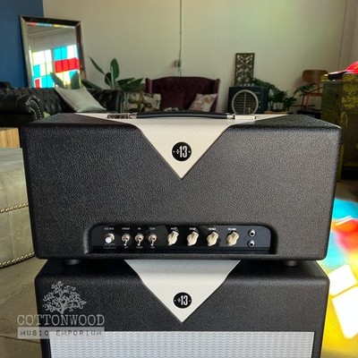 Divided by 13 CCC 9/15 Head - Black Bronco Tolex / Cream V