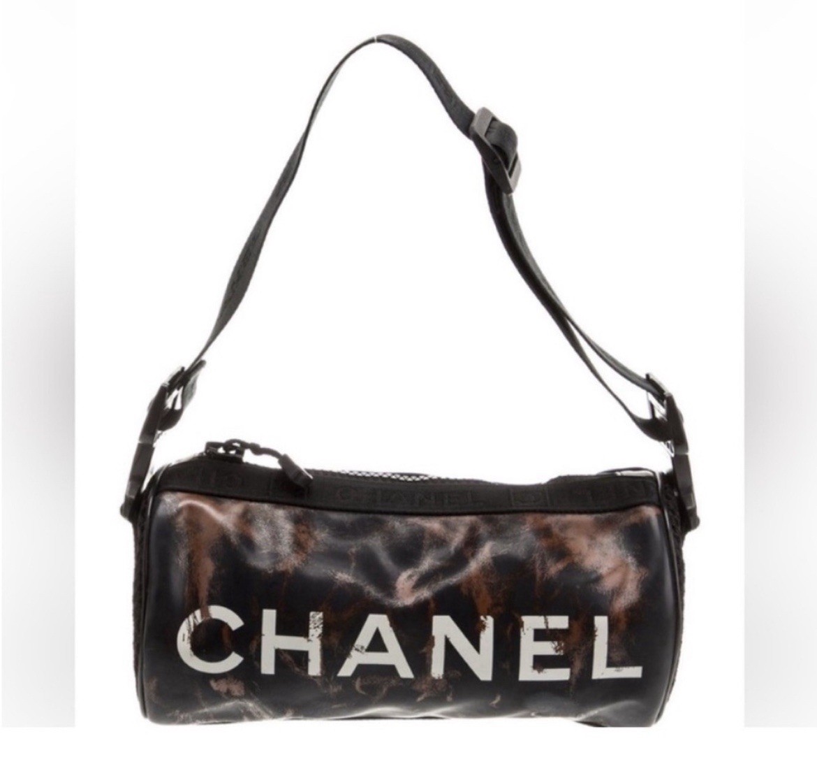 Vintage Chanel Sport Ligne Gradient Shoulder Bag