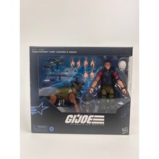 G I Joe Classified Series 157 Christopher Law Lavigne Order Figure with K9 Dog