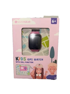 SILVERGEAR KIDS GPS WATCH +6 With Call Funktion WITH IOS & android Tracking