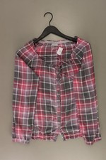✨ Street One Karobluse Regular Bluse für Damen Gr. 40, M kariert Langarm rosa ✨