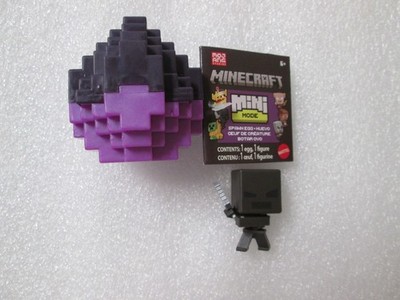 Minecraft Mini Mode Black Purple Spawn Egg Mini Figure #2 New!
