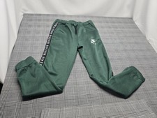 Men's Nike Vintage 90's Logo Stripe Drawstring Athletic Pants Size XL